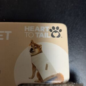 Heart to Tail Dog Vest - White